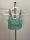 Zenana V-neck Padded Brami