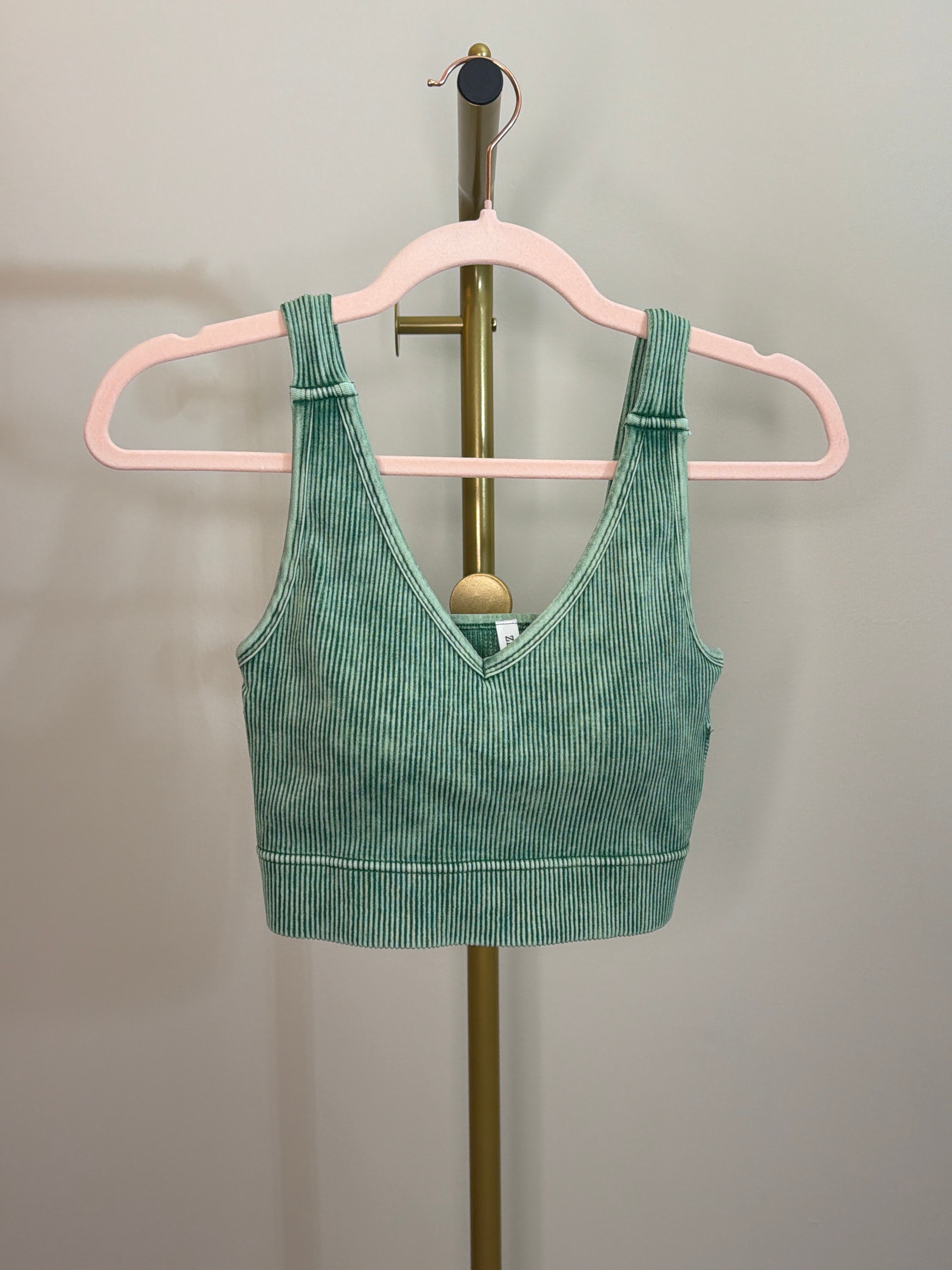 Zenana V-neck Padded Brami