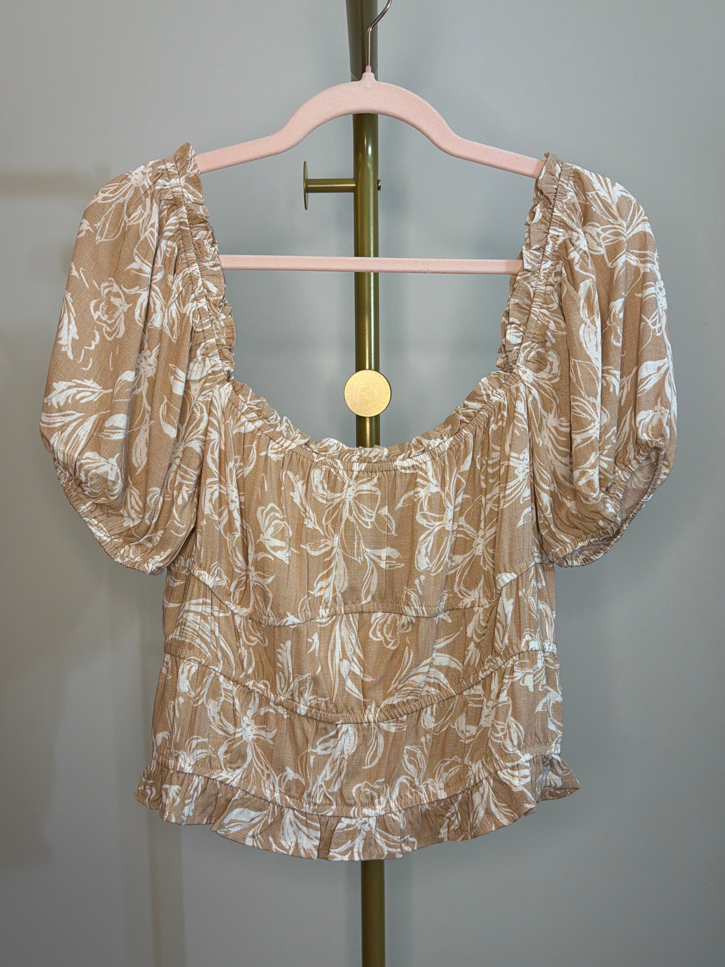 Promesa Floral Crop Top