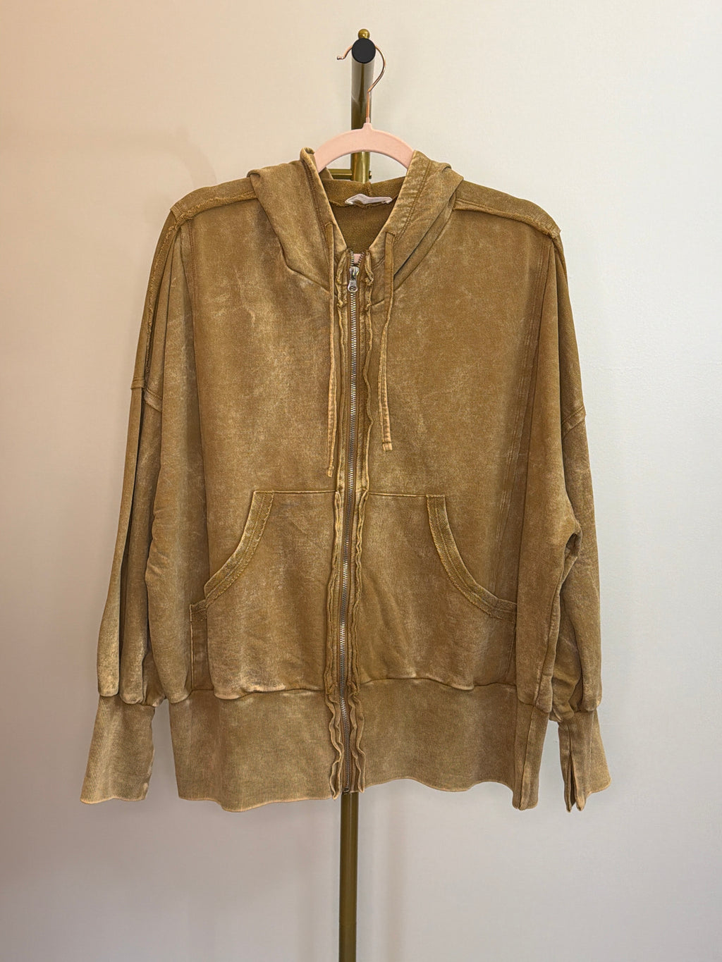 Zenana Zip Up hoodie