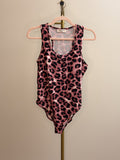Cranberry Animal Print Bodysuit